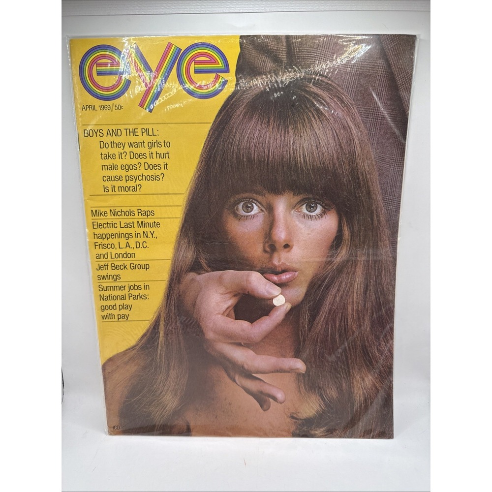 #A77 Eye Magazine April 1969 Vol 2 No. 4 Boys and The Pills Label